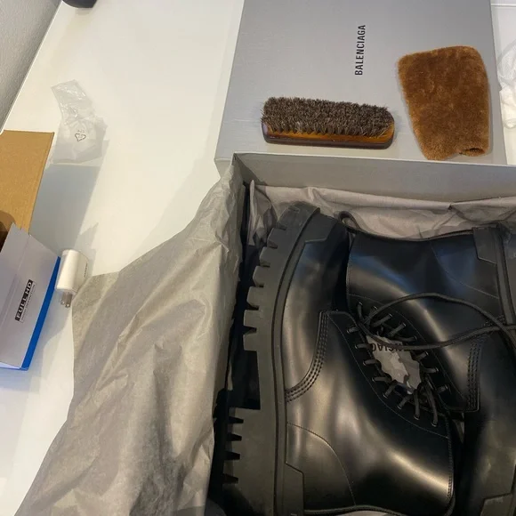 Balenciaga | Shoes | Balenciaga Strike Boots 8 Uk | Poshmark display picture 3